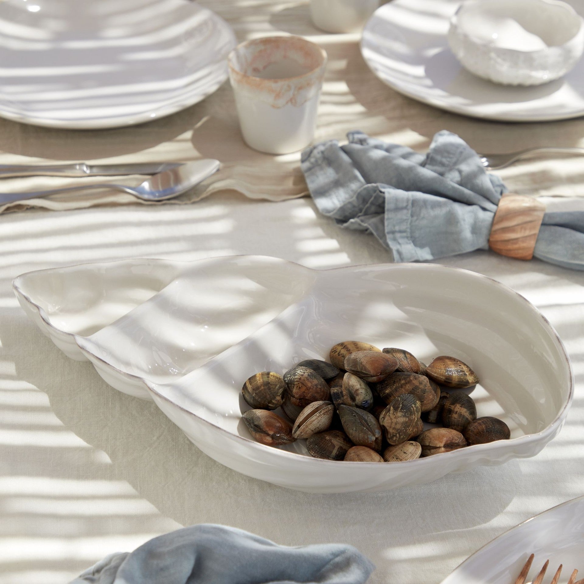 Albera Serving Bowl – handgefertigte Keramik aus Portugal | Mediteramics