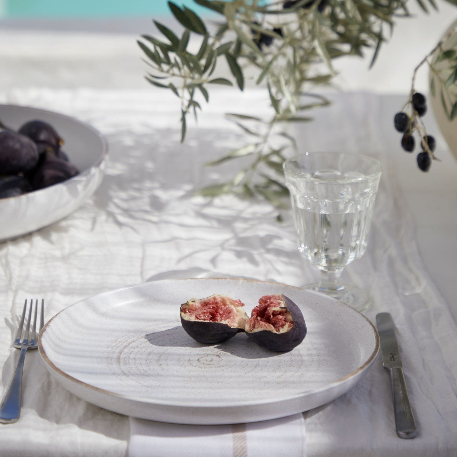 Alviva Dinner Plate – handgefertigte Keramik aus Portugal | Mediteramics