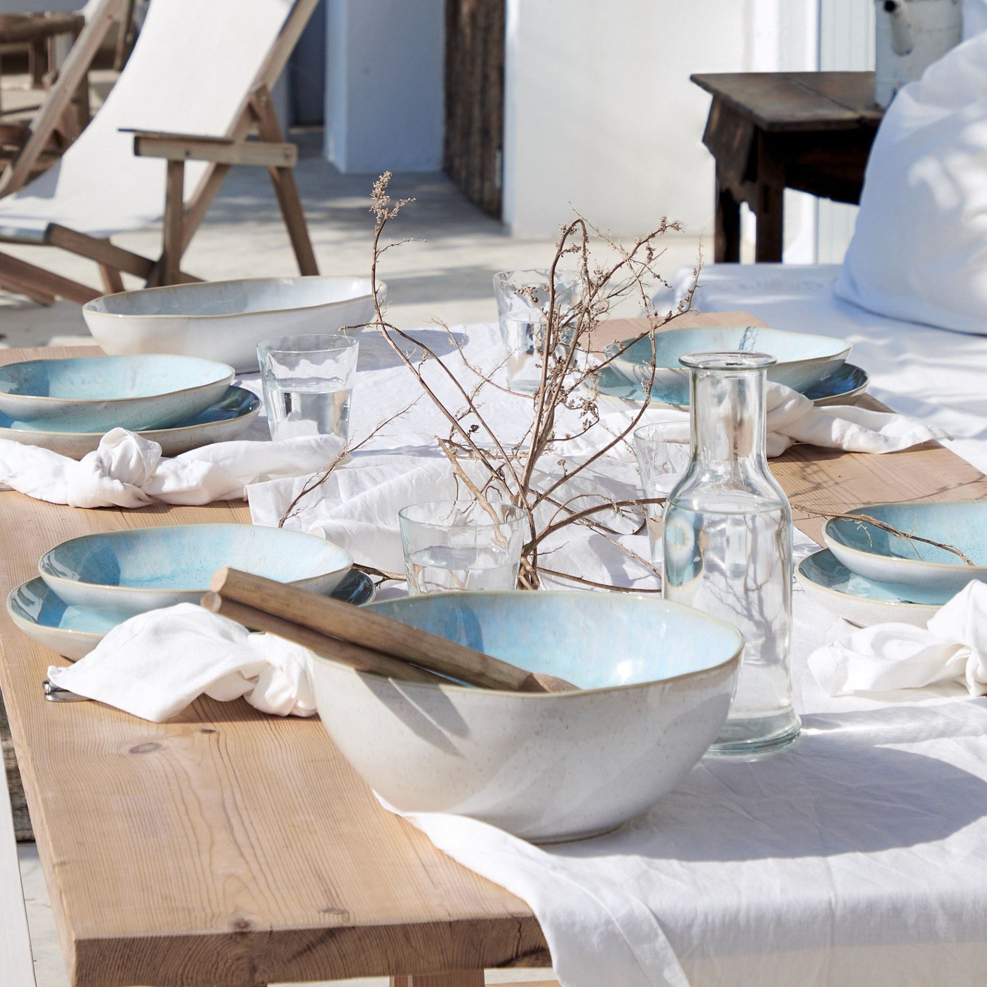 Cirella Serving Schale – handgefertigte Keramik aus Portugal | Mediteramics