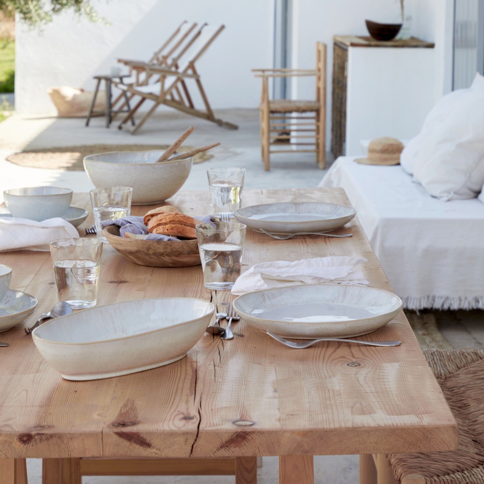 Marvella Dinner Plate – handgefertigte Keramik aus Portugal | Mediteramics