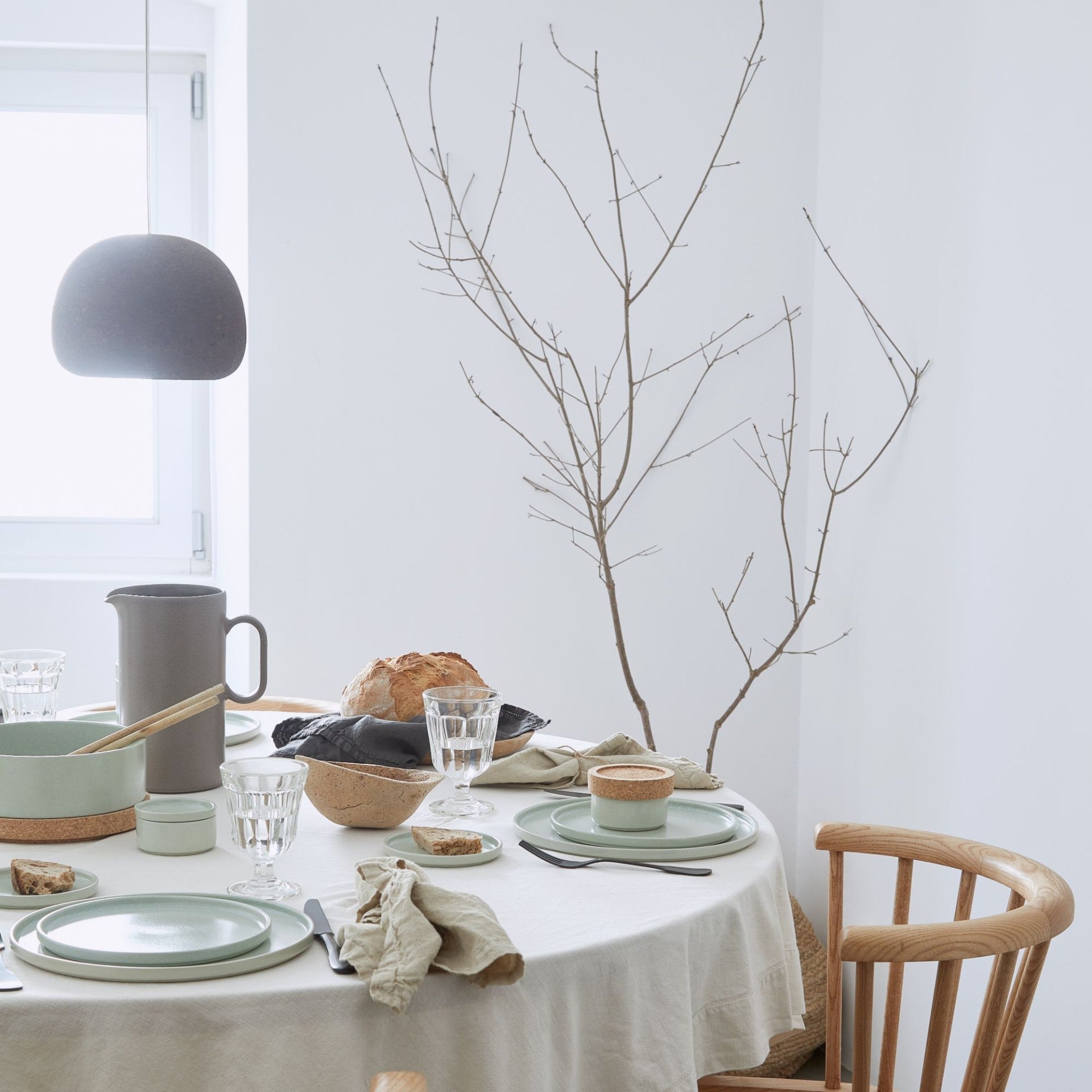 Olivina 6er-Set Teetassen – handgefertigte Keramik aus Portugal | Mediteramics