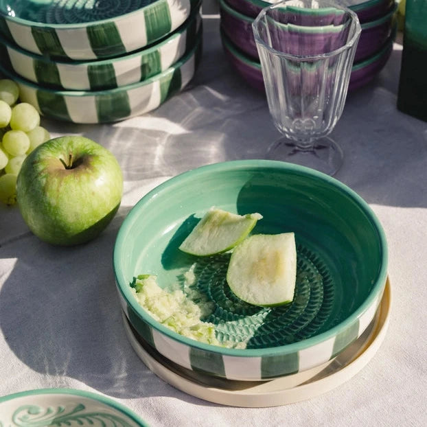 reibeschale Keramik green