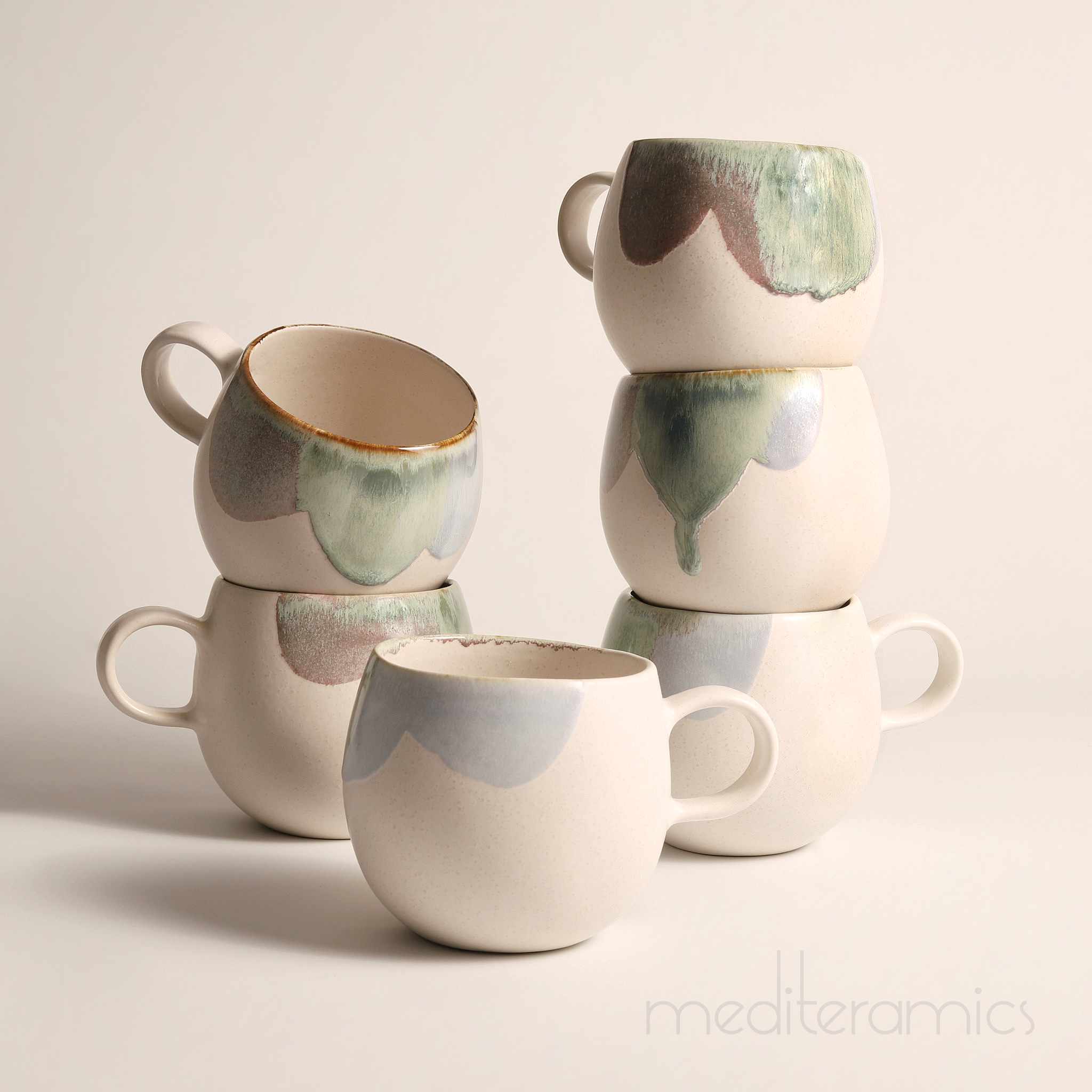 Alurea Tasse gross – handgefertigte Keramik aus Portugal | Mediteramics