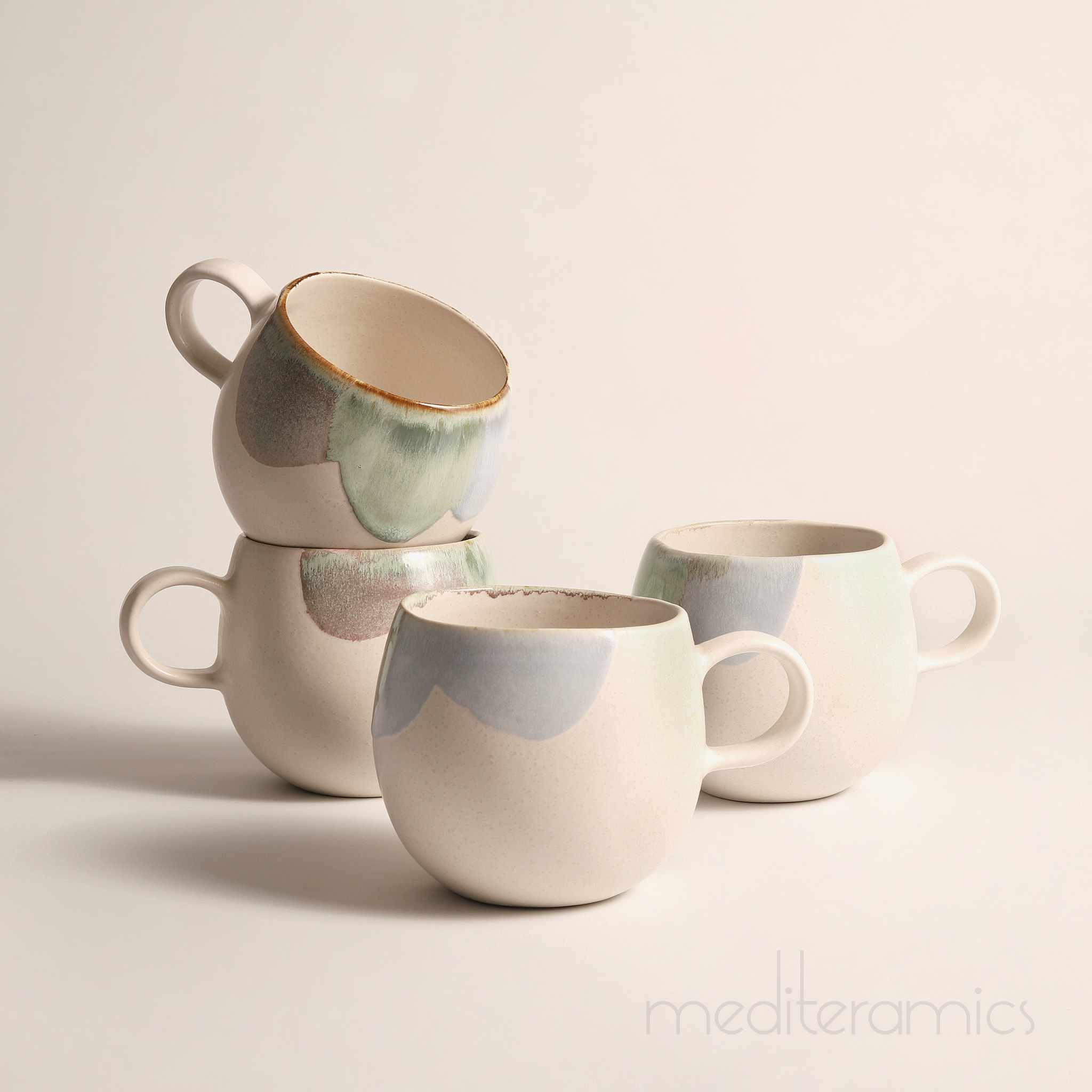 Alurea Tasse gross – handgefertigte Keramik aus Portugal | Mediteramics