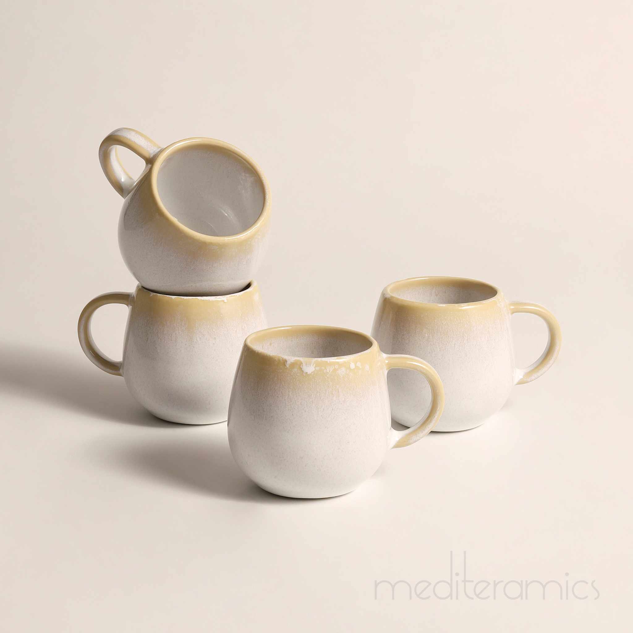 Aureza kleine Tasse – handgefertigte Keramik aus Portugal | Mediteramics