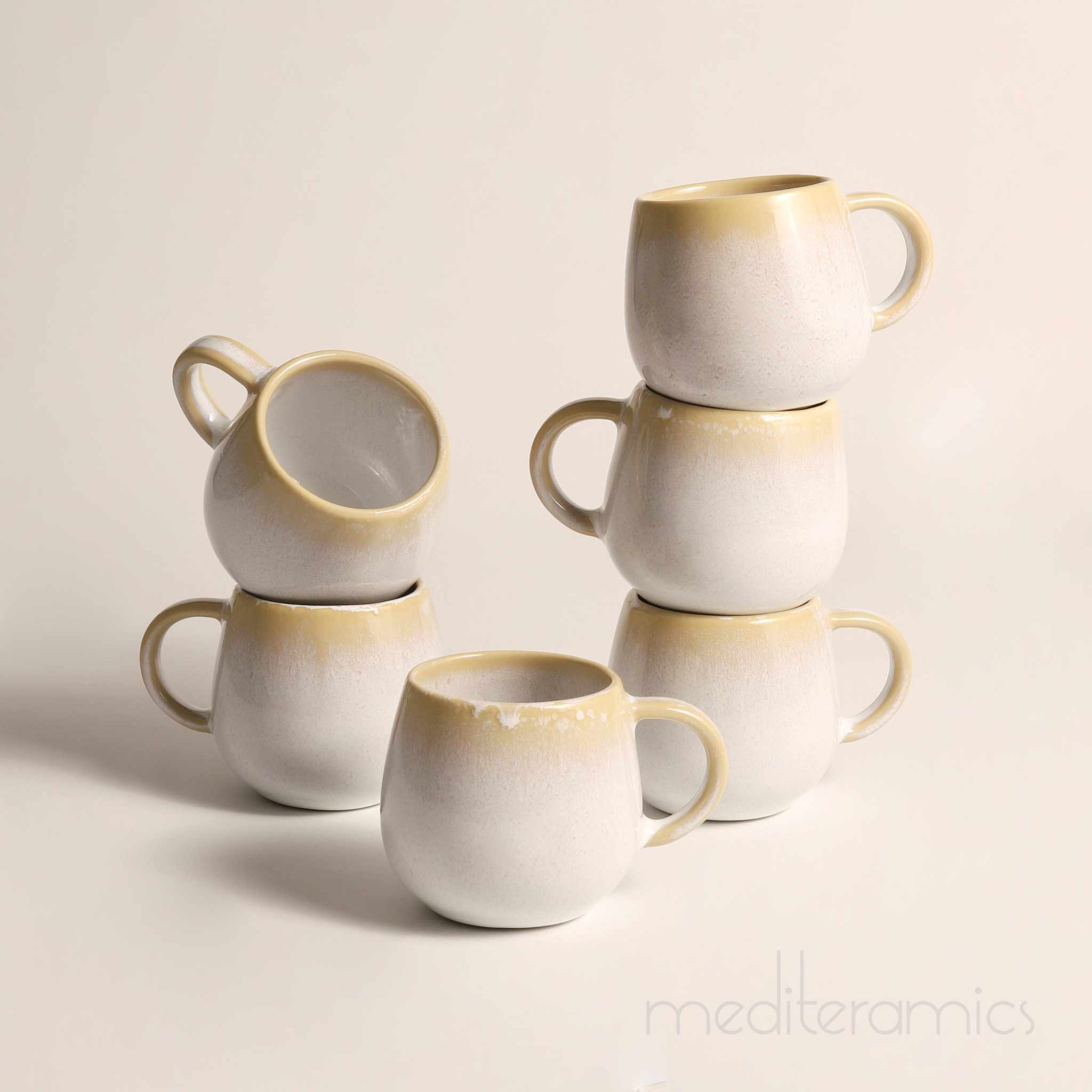 Aureza kleine Tasse – handgefertigte Keramik aus Portugal | Mediteramics