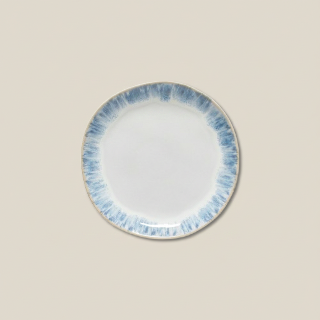 Azurio Salad/Dessert Plate – handgefertigte Keramik aus Portugal | Mediteramics