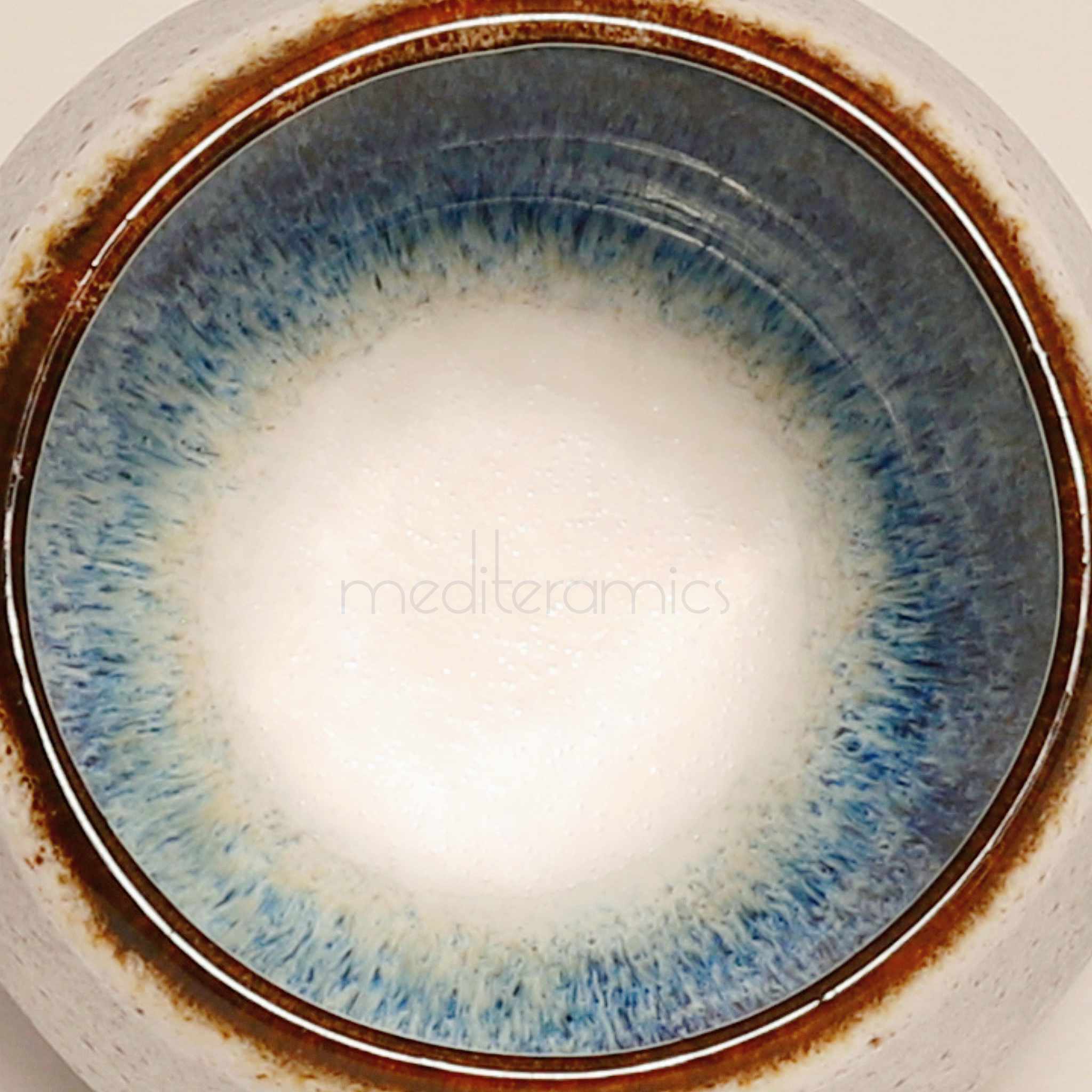 Cerayla 4er-Set Kaffee Tassen – handgefertigte Keramik aus Portugal | Mediteramics