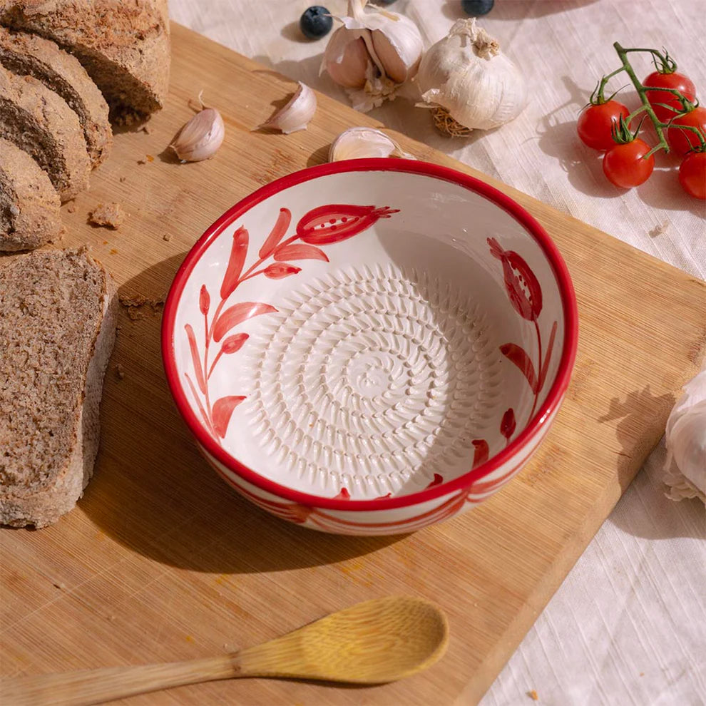 Reibeschale – traditionelle mediterrane Keramik, handgefertigt in Portugal | Mediteramics