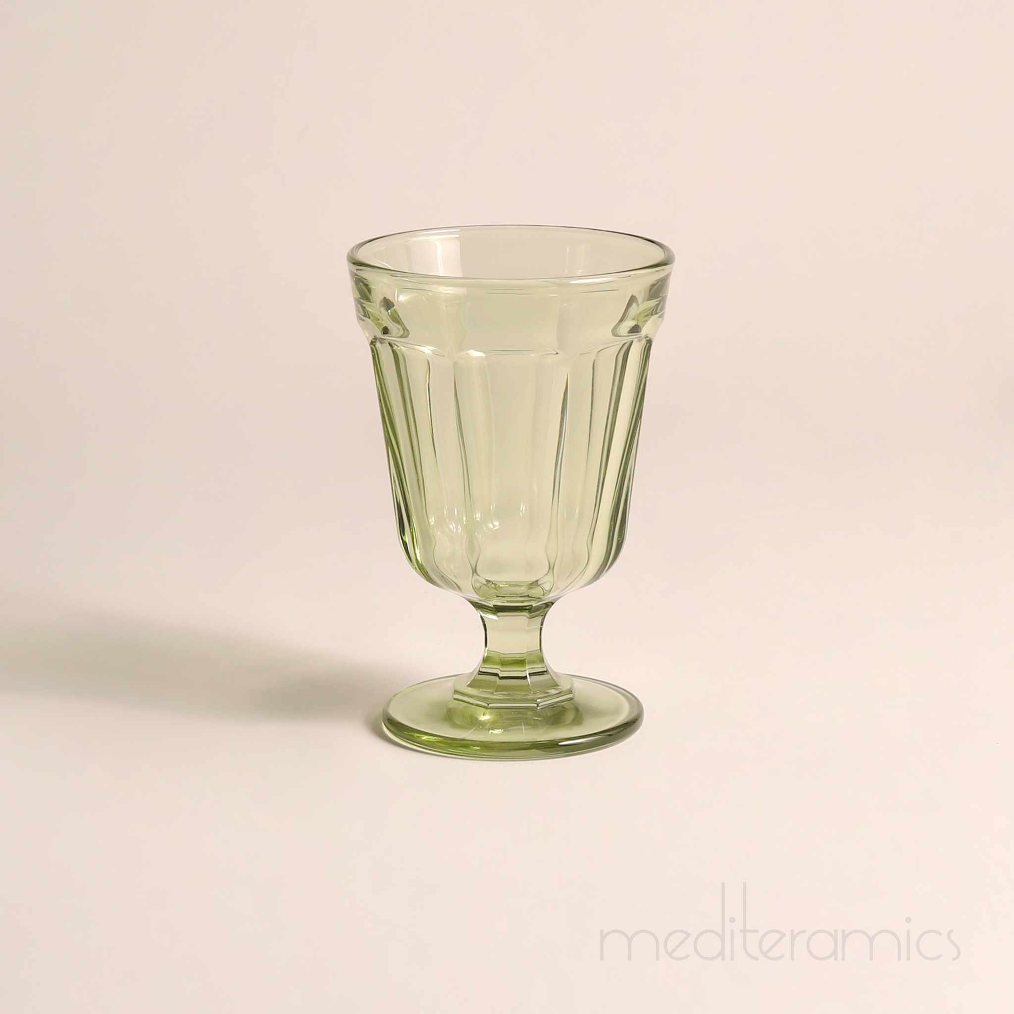 Orivella Wassergläser – getönt, mediterraner Stil | Mediteramics