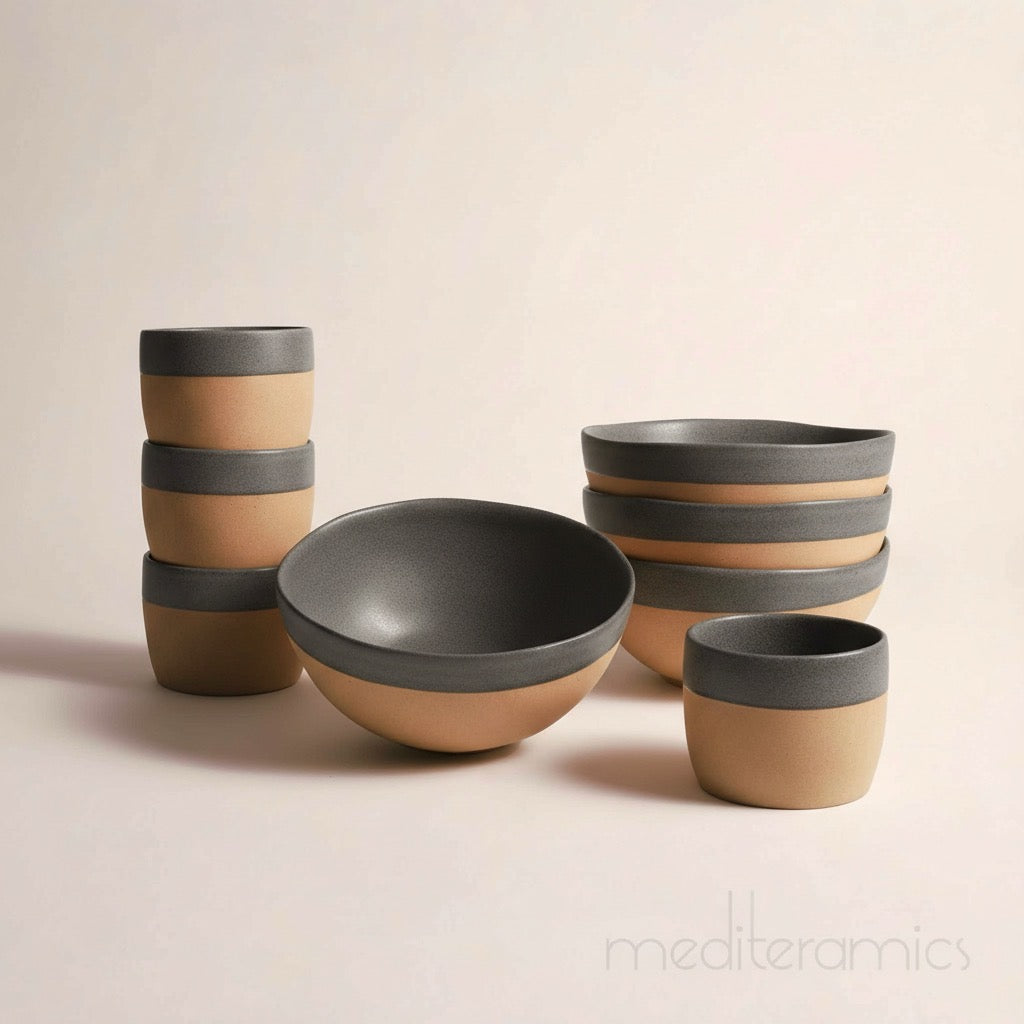 Vivessa Schale klein grau