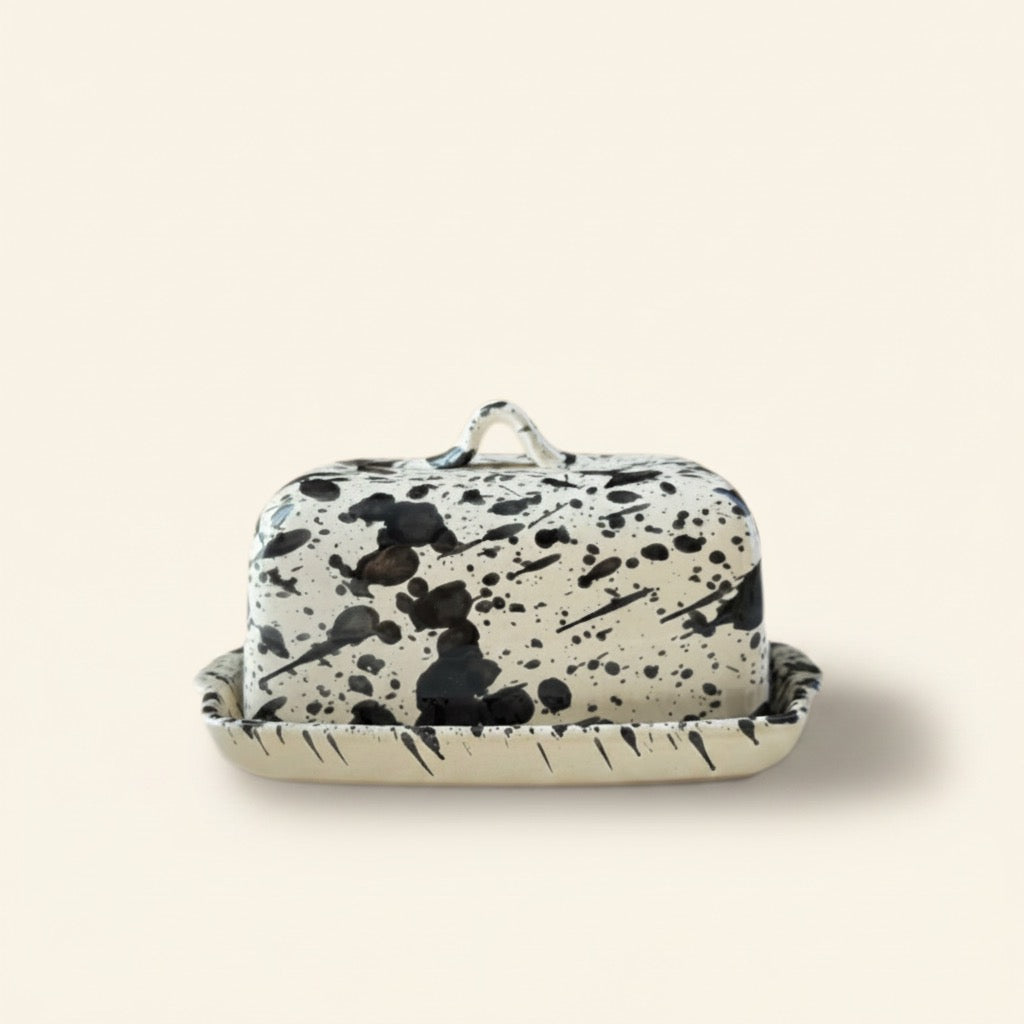 Puntella Butterdose Schwarz