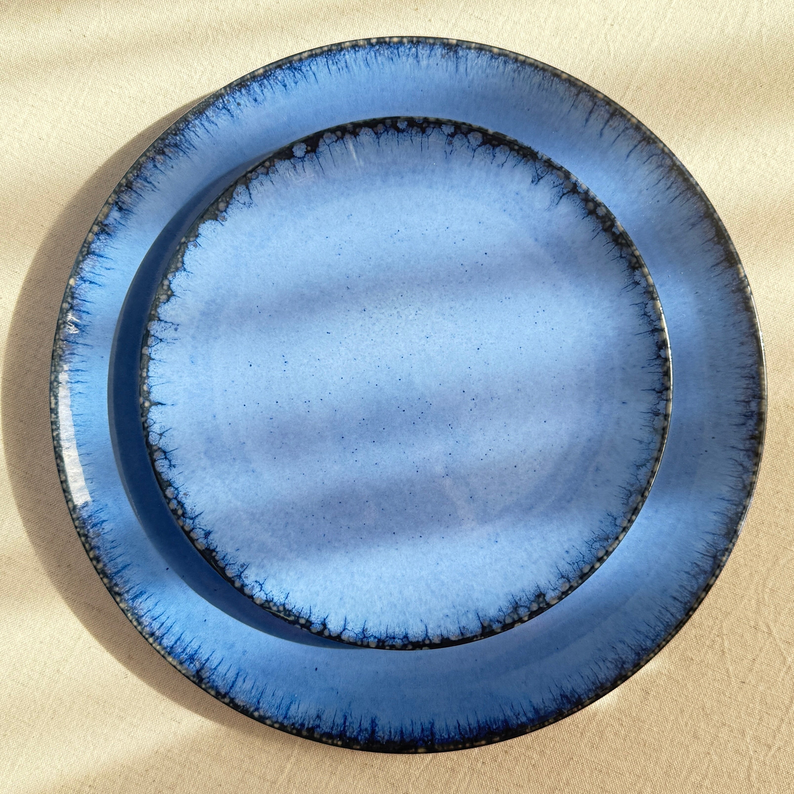 Dinnerplate blau