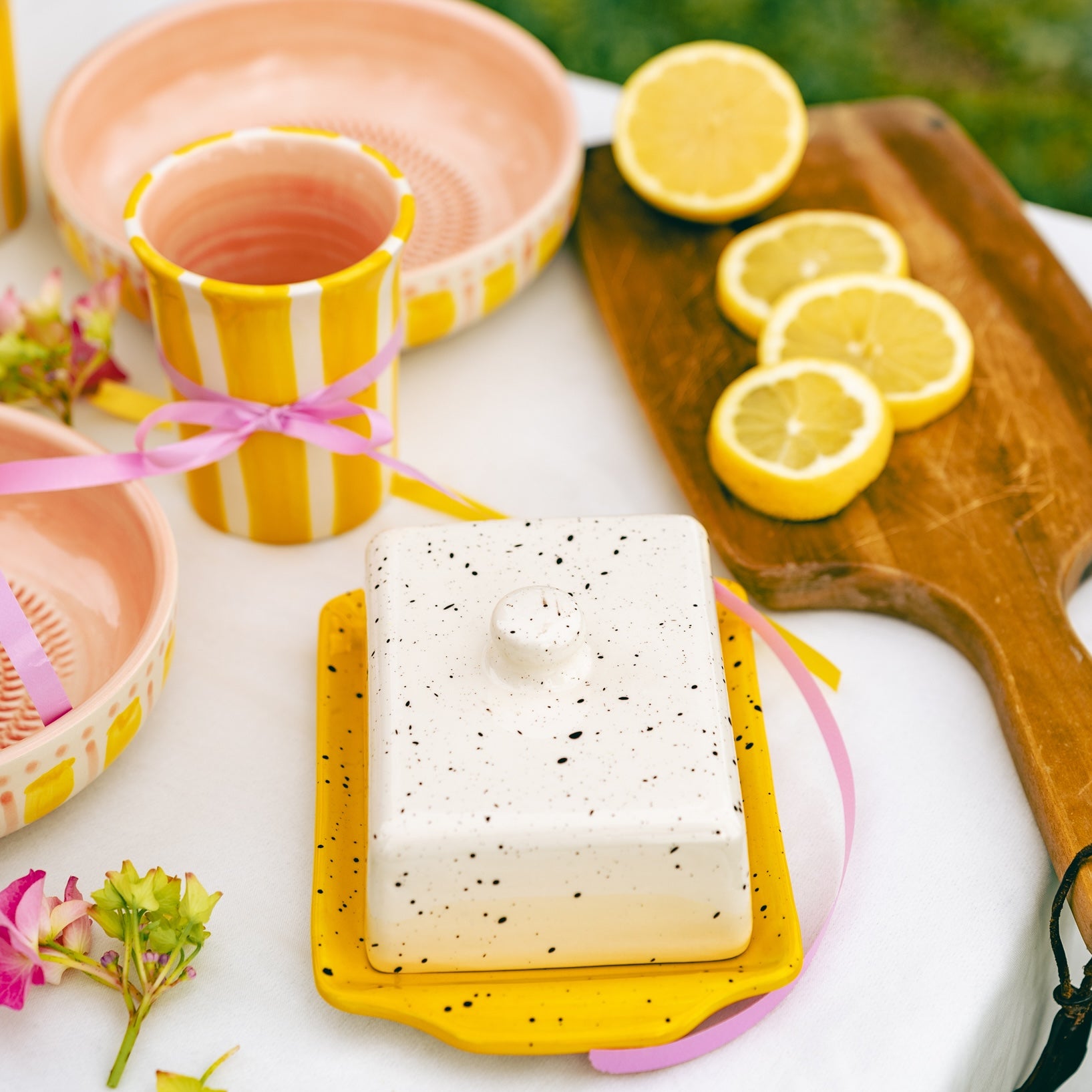 Butterdose – handgefertigte Keramik aus Portugal | Mediteramics