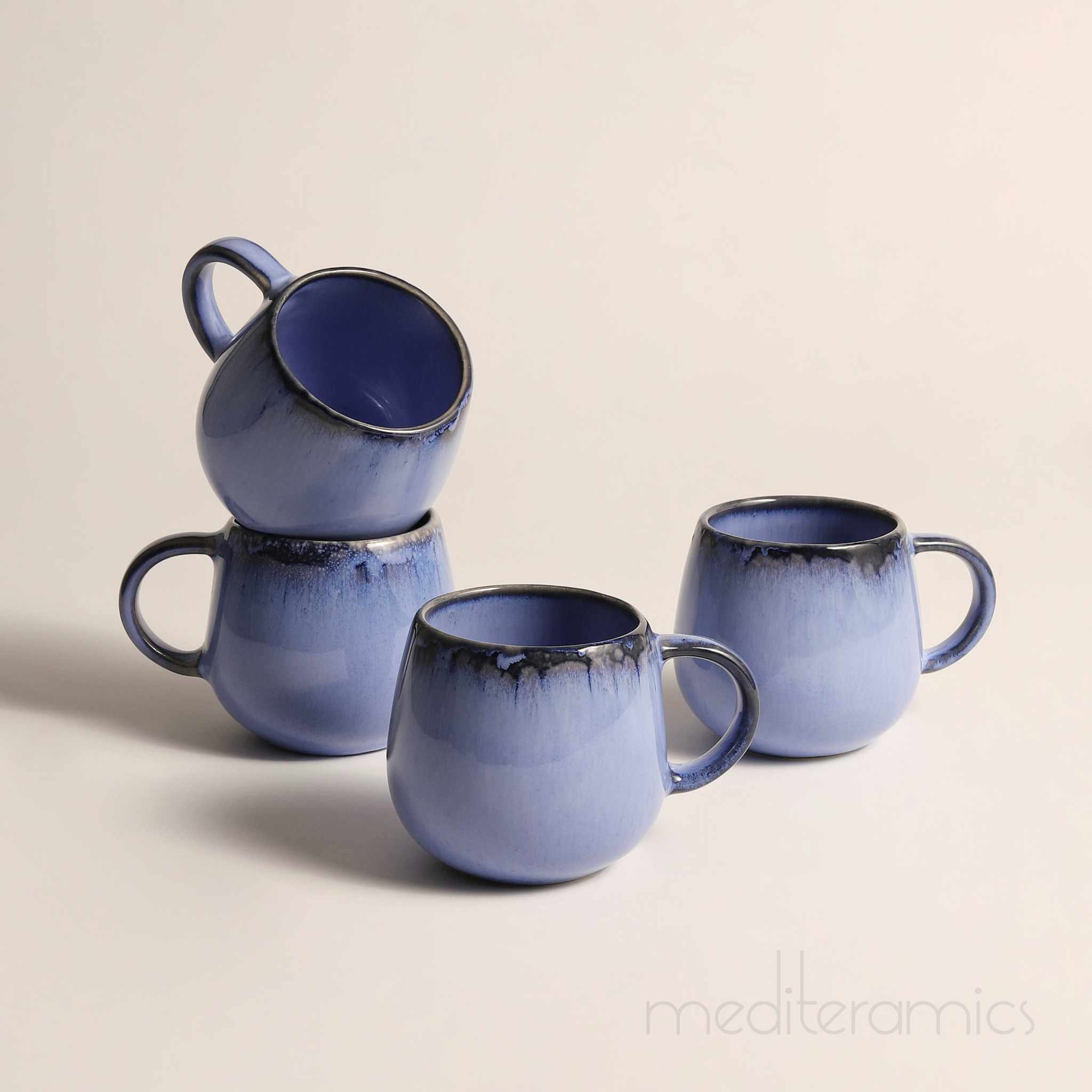 Noctera kleine Tasse – handgefertigte Keramik aus Portugal | Mediteramics