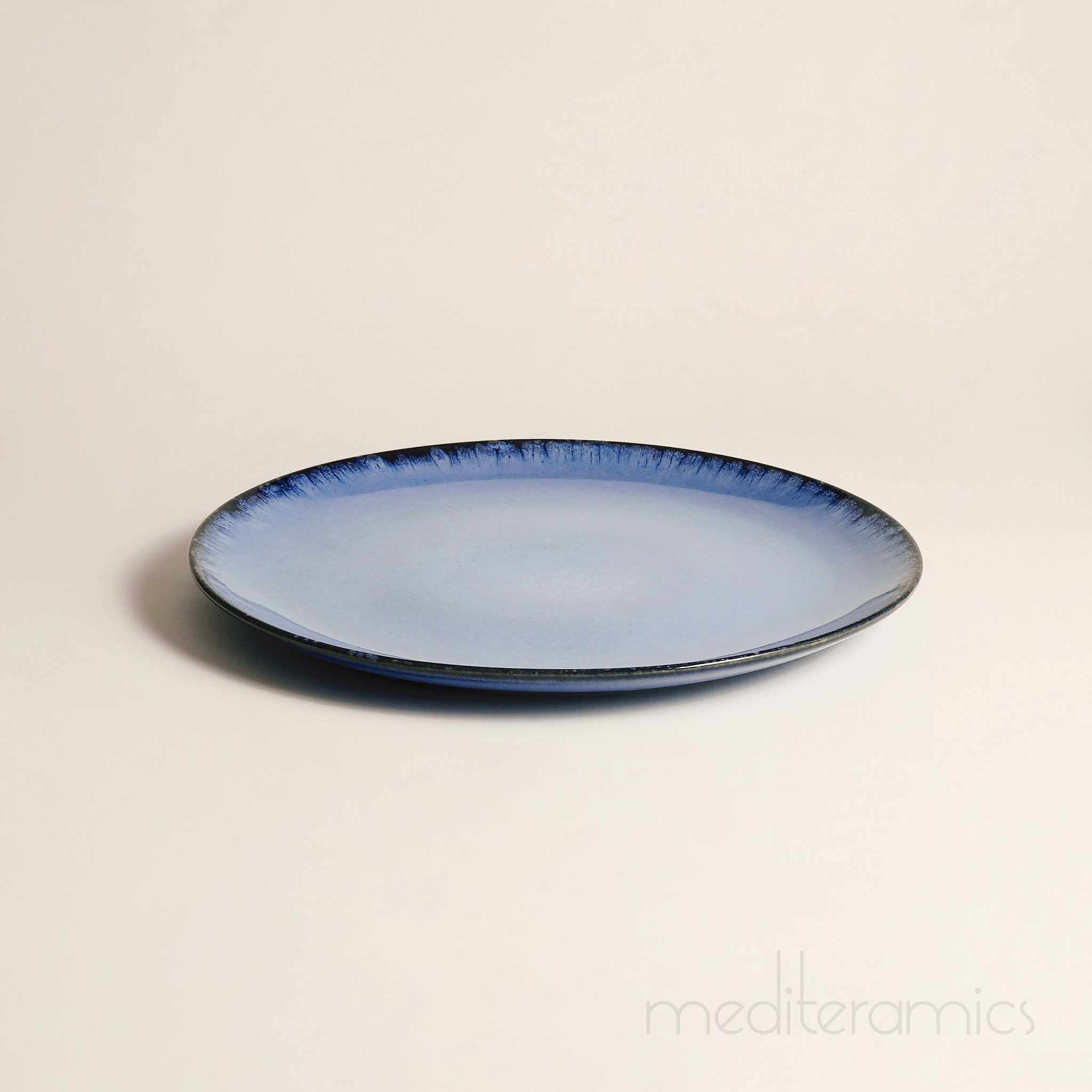 Noctera Dinner Plate – handgefertigte Keramik aus Portugal | Mediteramics