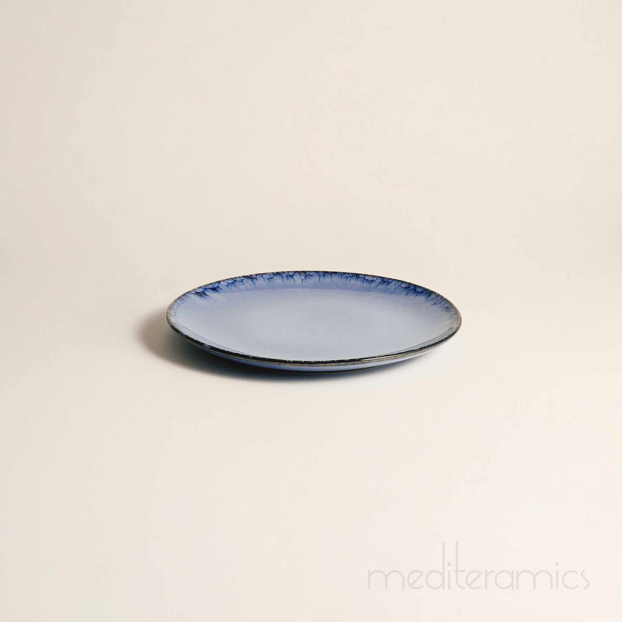 Noctera Salad/Dessert Plate – handgefertigte Keramik aus Portugal | Mediteramics