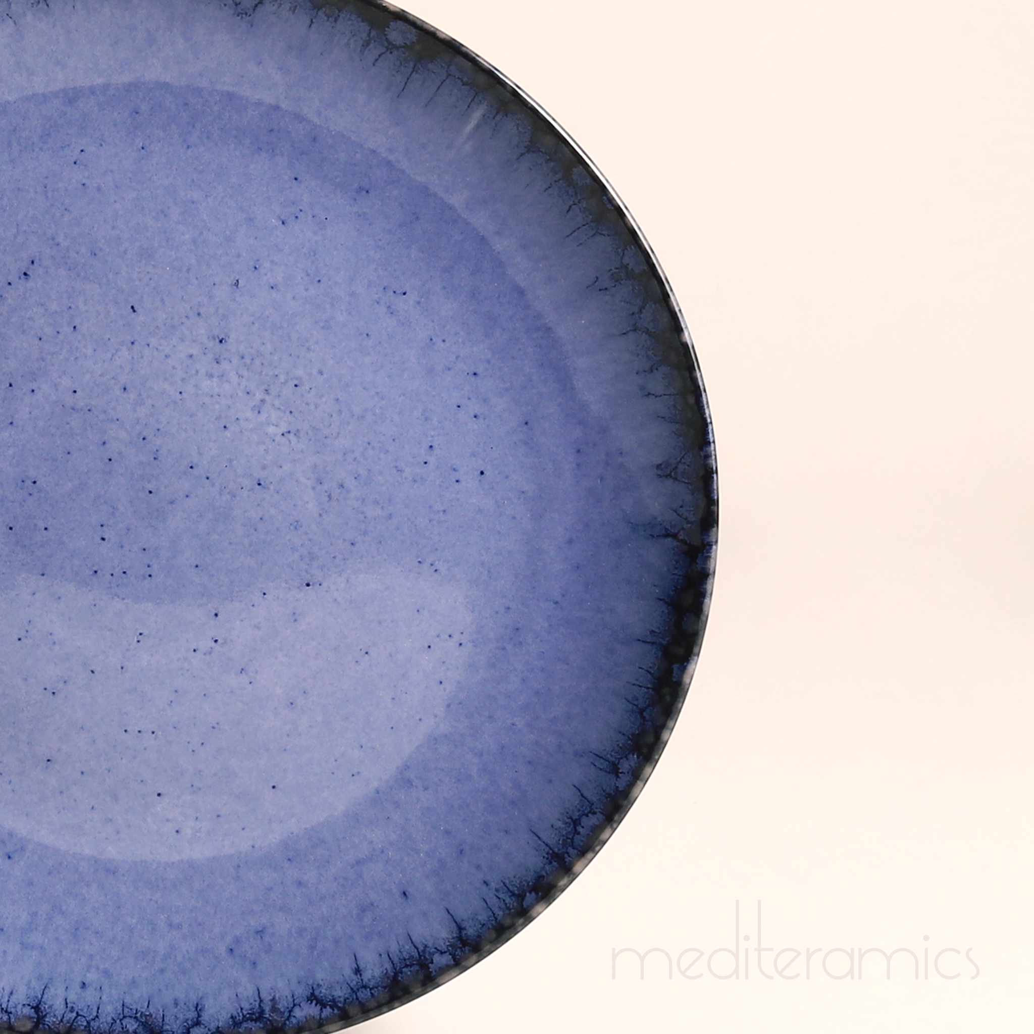 Noctera Serving Bowl - handgefertigte Keramik aus Portugal | Mediteramics