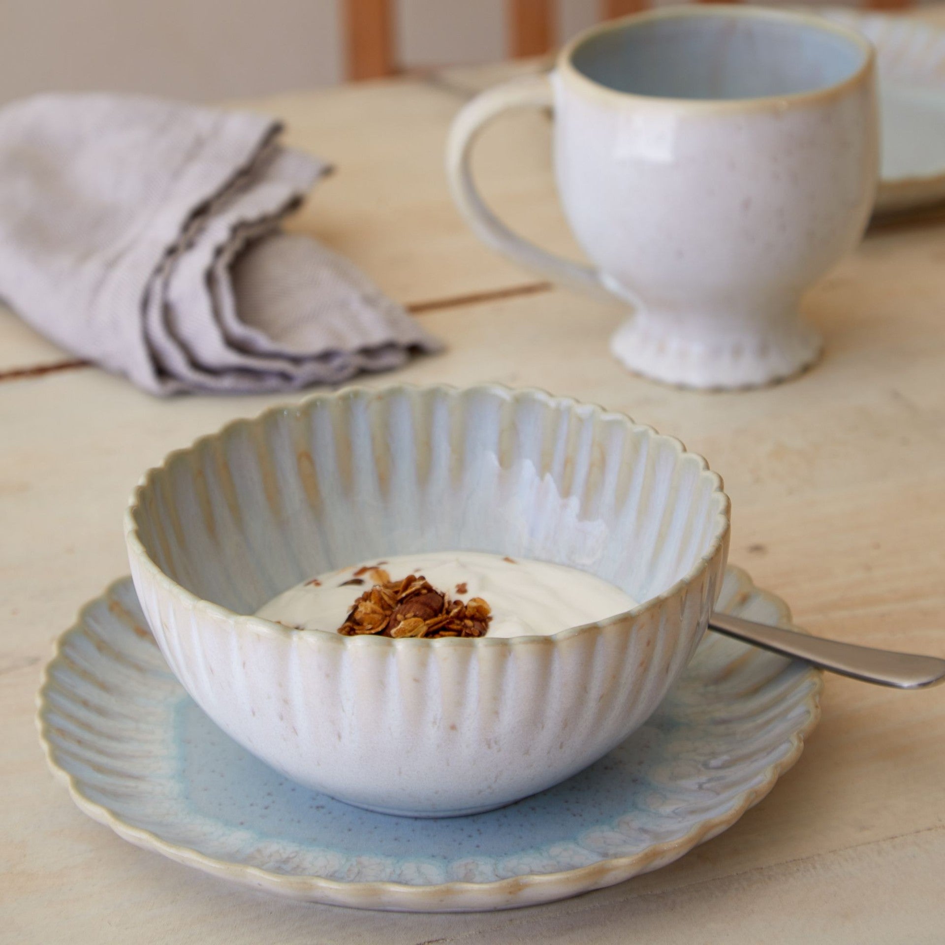 Nuretta Soup/Cereal Bowl – handgefertigte Keramik aus Portugal | Mediteramics