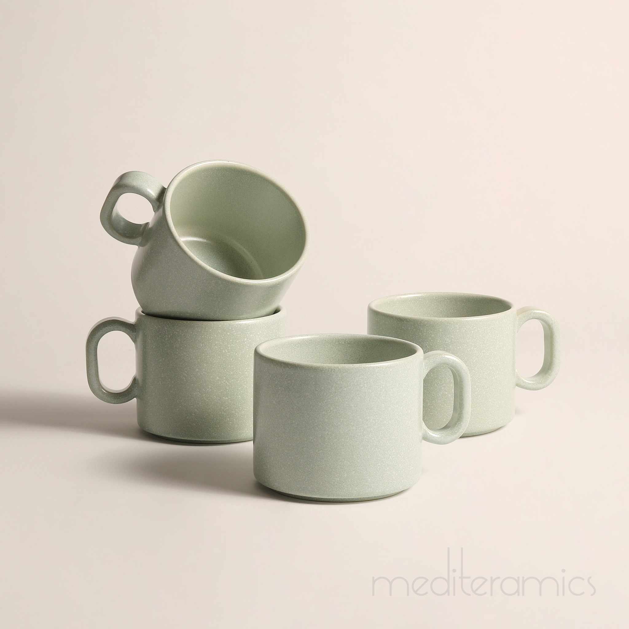 Olivina Kaffee Tasse – handgefertigte Keramik aus Portugal | Mediteramics