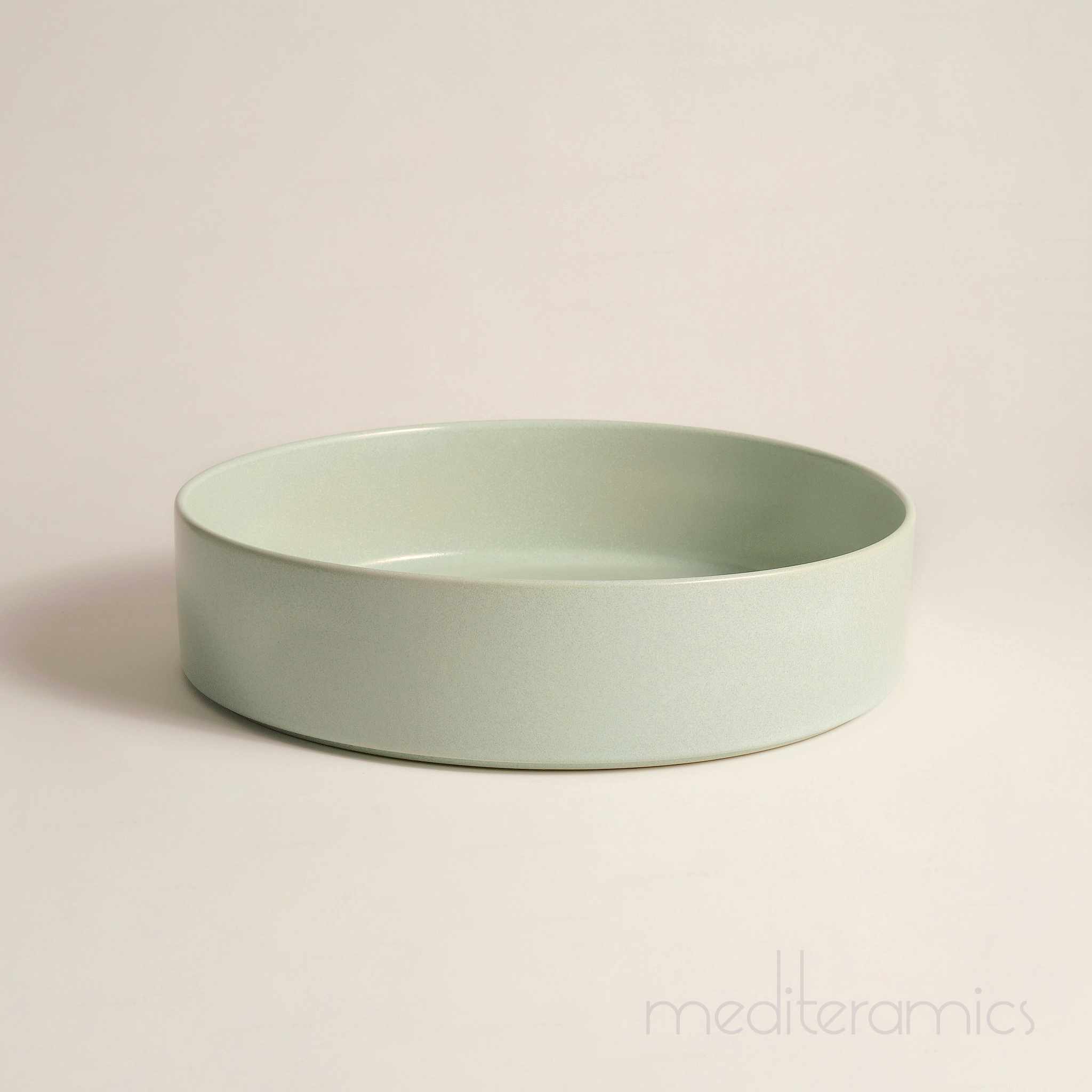 Olivina Serving Bowl – handgefertigte Keramik aus Portugal | Mediteramics