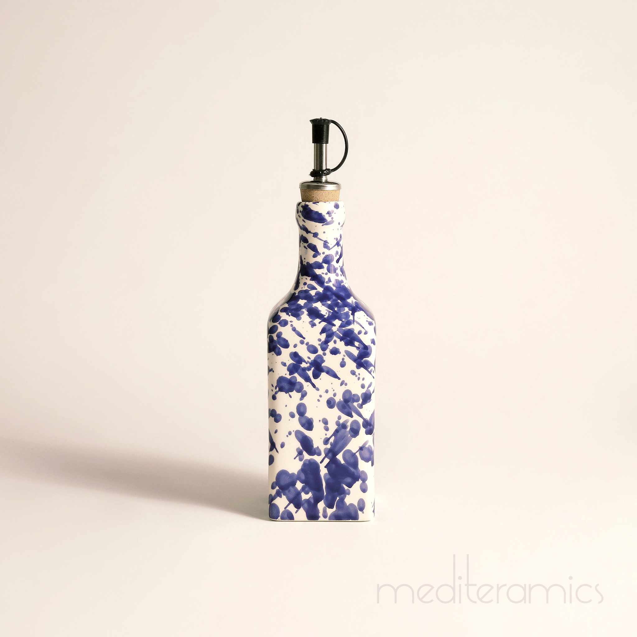 Ölflasche – handgefertigte Keramik aus Portugal | Mediteramics