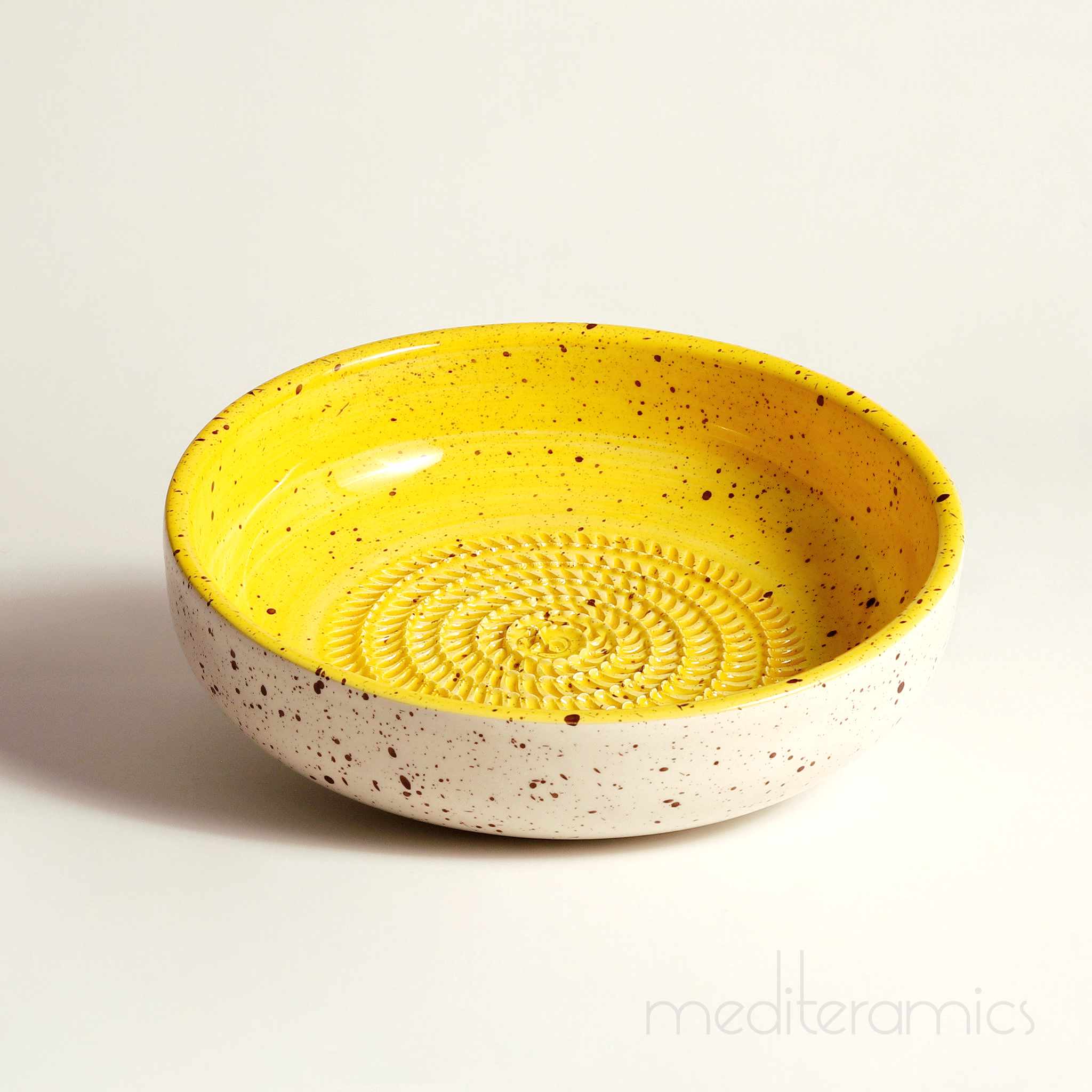 Reibeschale – traditionelle mediterrane Keramik, handgefertigt in Portugal | Mediteramics