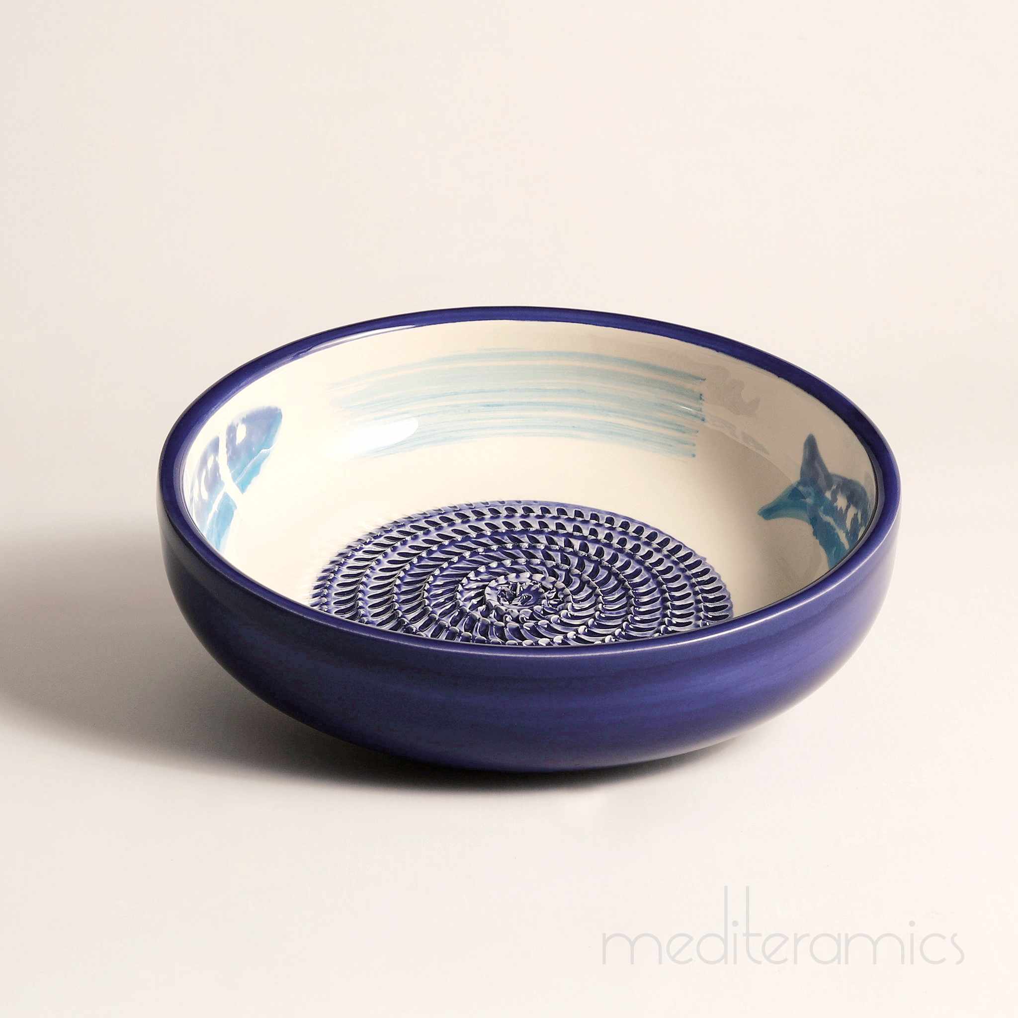 Reibeschale – traditionelle mediterrane Keramik, handgefertigt in Portugal | Mediteramics