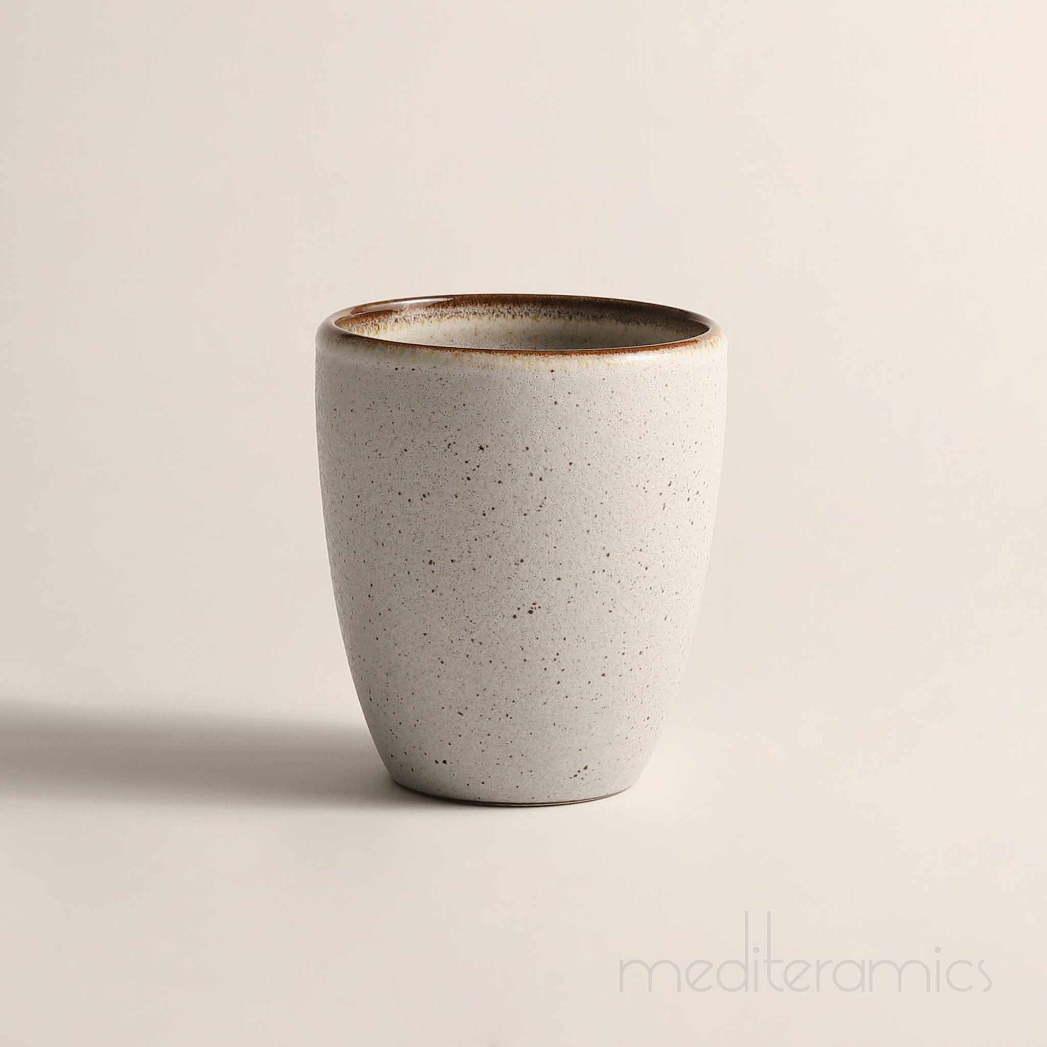 Cerayla 6er-Set Kaffeebecher – handgefertigte Keramik aus Portugal | Mediteramics