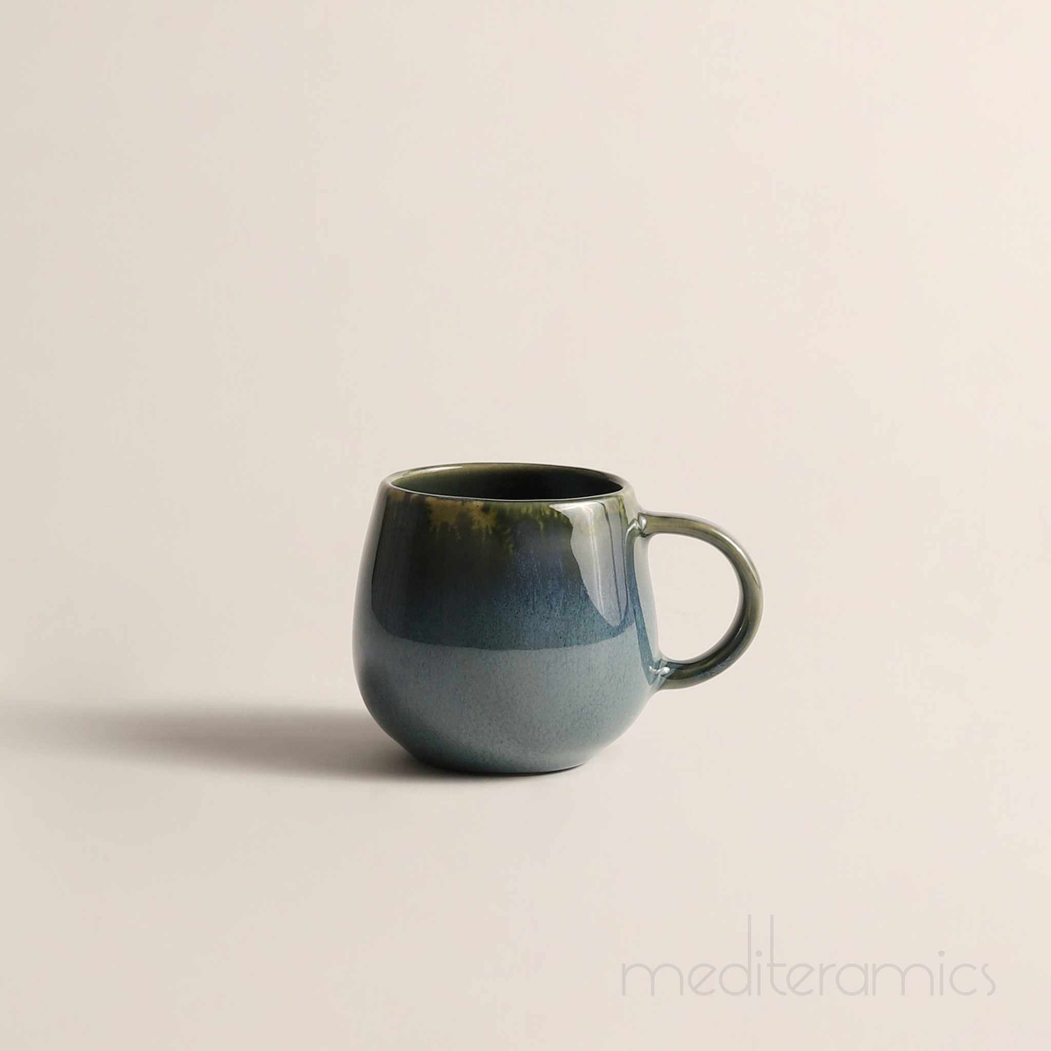 Velmira 6er-Set Kaffeetassen – handgefertigte Keramik aus Portugal | Mediteramics