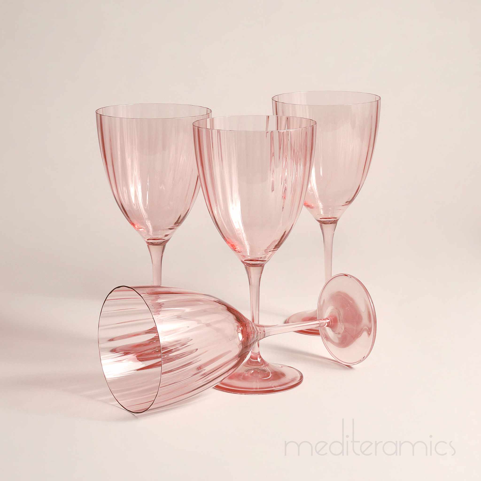 Virello 4er-Set Weingläser – mediterraner Stil | Mediteramics