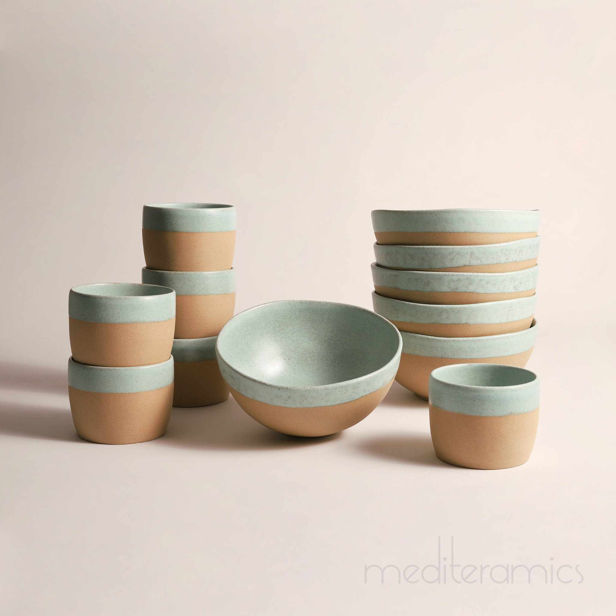 Vivessa Soup/Cereal Schale – handgefertigte Keramik aus Portugal | Mediteramics