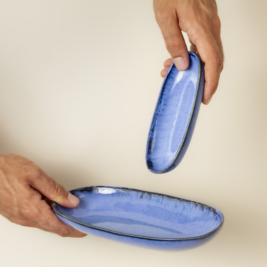 keramikplatte blau